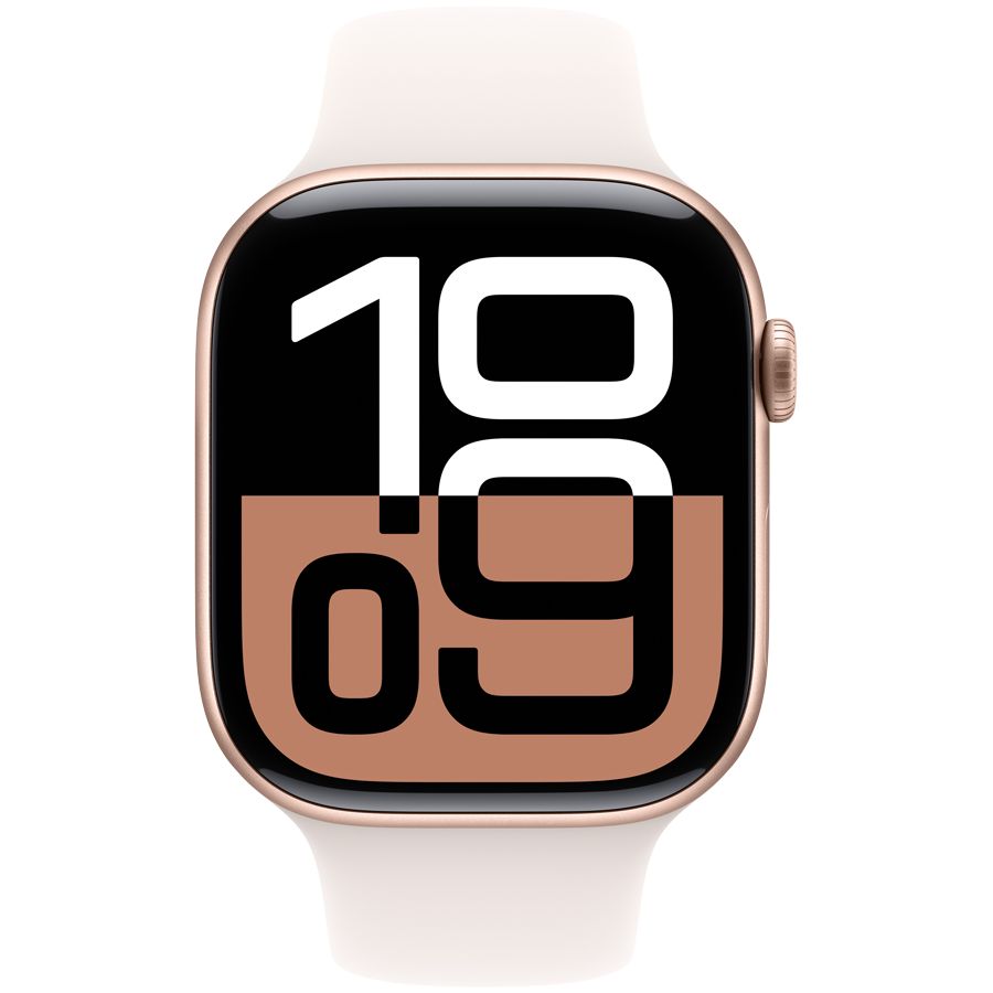 Smart watch Apple Watch Series 10 GPS 42mm Rose Gold Aluminium Case with Light Blush Sport Band - S/M (MWWH3QI/A) 1 GB 1.77 photo 2