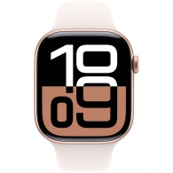 Smart watch Apple Watch Series 10 GPS 42mm Rose Gold Aluminium Case with Light Blush Sport Band - S/M (MWWH3QI/A) thumbnav 2