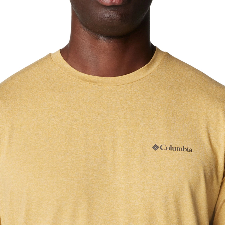 Tricou bărbătesc Columbia Tech Trail Crew Neck II S Bej photo 2