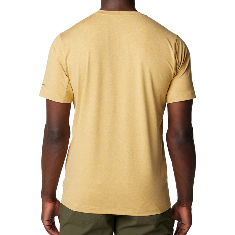 Tricou bărbătesc Columbia Tech Trail Crew Neck II S Bej photo 3