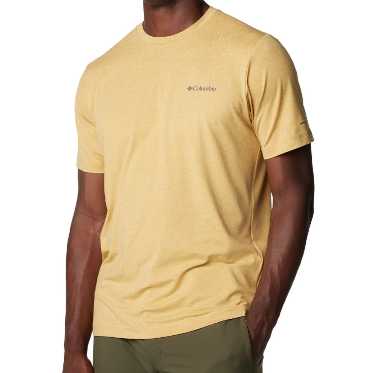 Tricou bărbătesc Columbia Tech Trail Crew Neck II S Bej photo 5