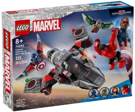 Конструктор Lego Marvel Captain America vs. Red Hulk Battle 76292 от 8+ лет photo 1