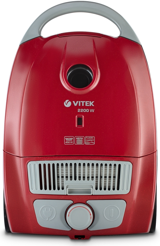 Aspirator cu sac Vitek VT1892 / 2200W / Rosu photo 2