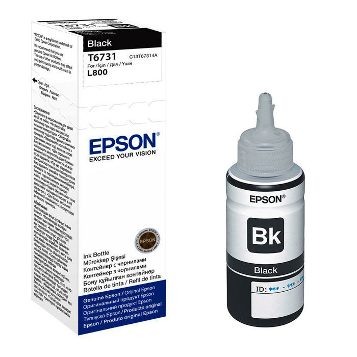 Ink Cartridge for Epson T67314A black, 70ml photo 1 Ink Cartridge for Epson T67314A black, 70ml photo 1