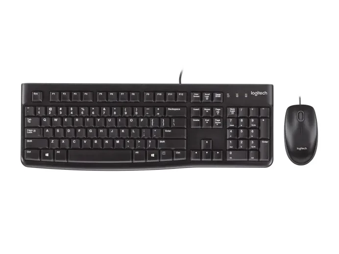 Клавиатура и мышка Logitech MK120, Black photo 1