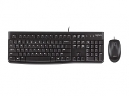 Tastatura si mouse Logitech MK120, Black thumbnav 1