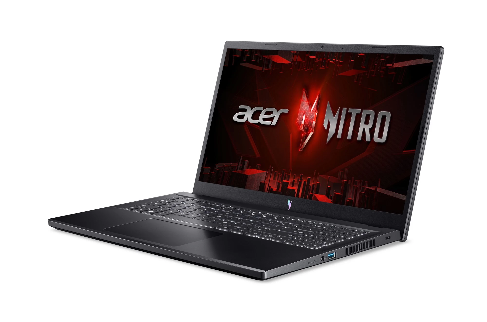Ноутбук 15.6” ACER Nitro ANV15-51 (NH.QNBEU.003) / Intel Core i7-13620H / 16GB / 1TB SSD / RTX 4050 / Obsidian Black photo 2