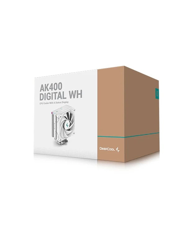Sisteme de racire DEEPCOOL AK400 DIGITAL WH / Universal / 220W / 500~1850rpm / <28 dBA / 68.99 CFM / White photo 6