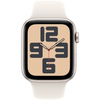 Smart watch Apple Watch SE 2024 GPS 40mm Starlight Aluminium Case with Starlight Sport Band - S/M (MXEF3QI/A) thumbnav 2