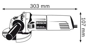 Угловая шлифмашина Bosch GWS 850CE (0601378793) thumbnav 2