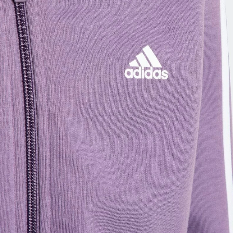 Hanorac Adidas U 3S FL FZ HOOD / Femei / 152 / Mov photo 5