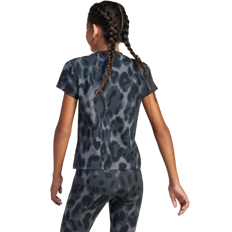 Tricou Adidas JG FI AOP T / Femei / 164 / Gri photo 4