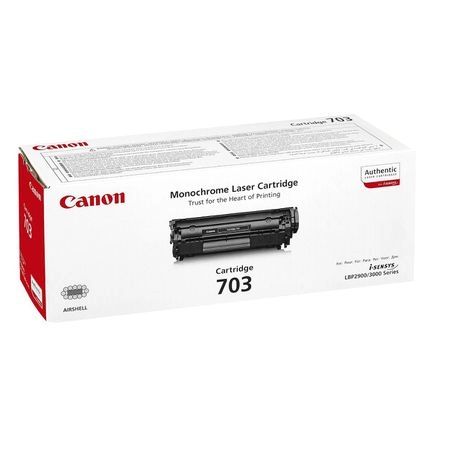 Laser Cartridge Canon 703 (HP Q2612A), black (2500 pages) for LBP-2900/3000, HP LJ10xx photo 1