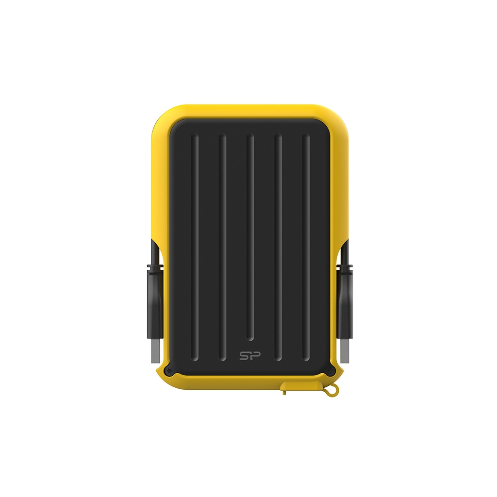Портативный накопитель HDD 2.5" Silicon Power Armor A66 / 2ТБ / USB3.2 / Black/Yellow photo 1