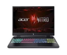 ACER Nitro AN16-41 Obsidian Black (NH.QKCEU.004) 16.0" WUXGA (1920x1200) IPS 165Hz (AMD Ryzen 7 7735HS 8xCore 3.2-4.75GHz, 16GB (2x8) DDR5 RAM, 1TB PCIe NVMe SSD, GeForce RTX 4060 8GB GDDR6, WiFi 6E/BT 5.1, 4cell, HD Webcam, RGB Backlit KB, EN/RU/UA, No O 