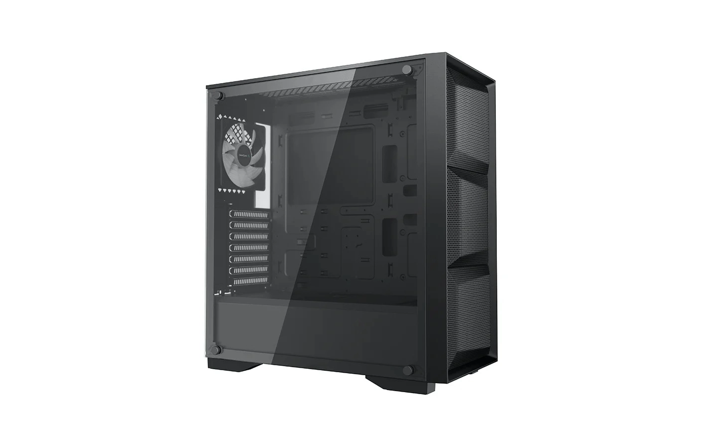 Carcasa DEEPCOOL MATREXX 50 MESH 4FS / w/oPSU / Side panel / 4x120mm fans / ATX / Black photo 2