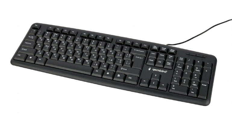 Tastatura Gembird KB-U-103-UA, USB, Black photo 2