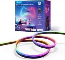 Lumina neon de tip franghie GOVEE Neon Rope Strip Ligth 2s / 4m / Multicolor / Wi-Fi + BT / Black 