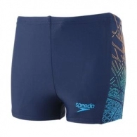 Плавки Speedo DIGITAL PNL ASHT JM BLACK/GREEN 