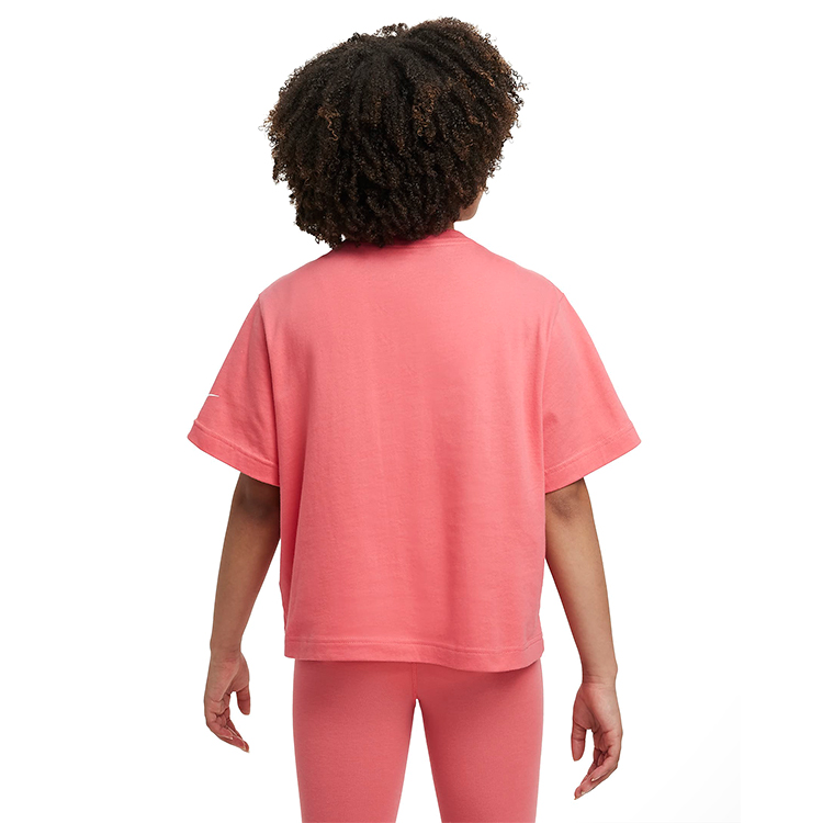 Tricou Nike G NSW TEE BOXY PRINT / Femei / S / Roz photo 3