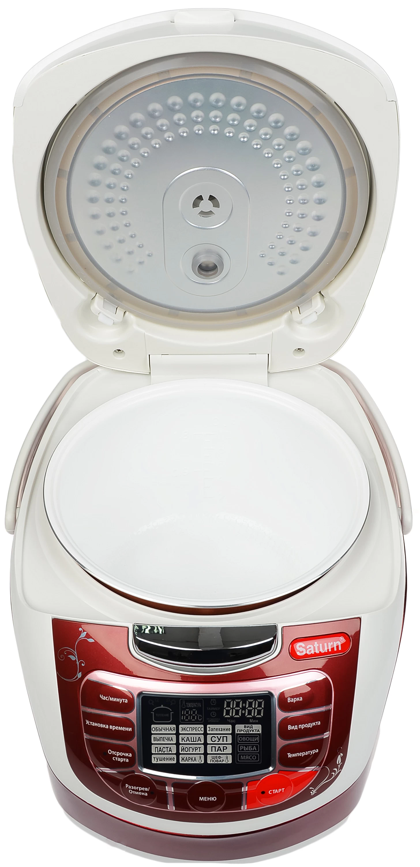 Мультиварка Saturn STMC9194 / 860 / 18авто-программ / Red photo 4
