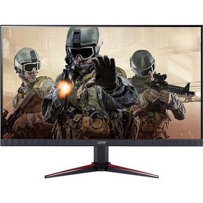 23.8" ACER IPS LED Nitro VG240Y ZeroFrame Black/Red (1ms, 100M:1, 250cd, 1920x1080, 178°/178°, VGA, HDMIx2, Speakers 2 x 2W, CrystalBrite, VESA) [UM.QV0EE.001] photo 1