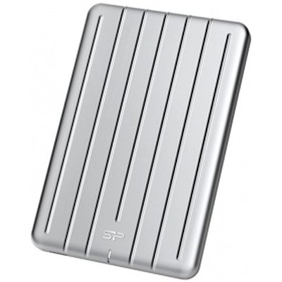 2.5" External SSD 240GB  Silicon Power Bolt B75 USB 3.2, Silver, Aluminum case, Sequential Read/Write: up to 440/430 MB/s, Military-grade shockproof PSSD, 3D ridged design for protection against scratches photo 2