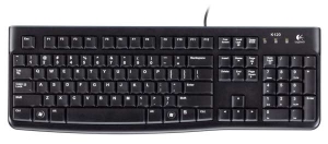 Logitech Keyboard K120 for Business, USB, OEM - RUS thumbnav 1