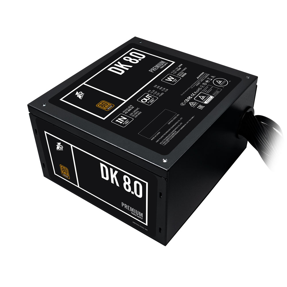 Sursa de alimentare 800W 1STPLAYER DK PREMIUM 8.0 (PS-800AX) photo 3