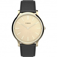 Gallery 40mm Leather Strap Watch 
