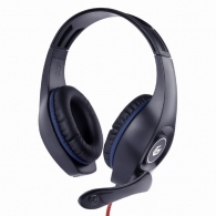 Gembird GHS-05-B, Gaming headset with volume control, blue-black, 3.5 mm thumbnav 1