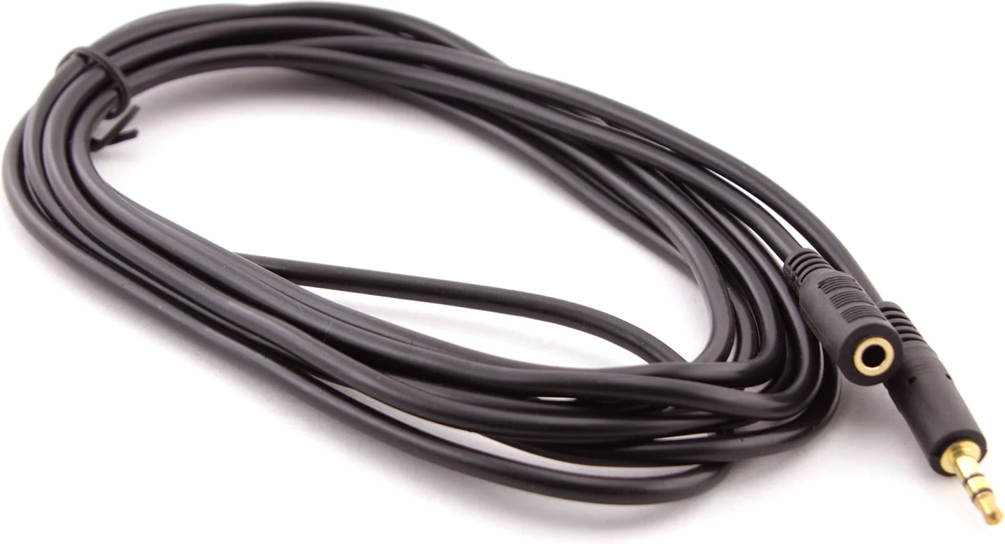 Audio cable 3.5mm - 1.5m - Cablexpert CCA-423, 3.5 mm stereo audio extension cable, 1.5 m, 3.5mm stereo plug to 3.5mm stereo socket photo 1
