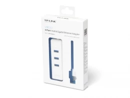 TP-LINK UE330, USB3.0 Gigabit LAN adapter + USB Hub, USB3.0 to RJ-45 LAN connector, 3xUSB3.0, Chipset RTL8153 thumbnav 4
