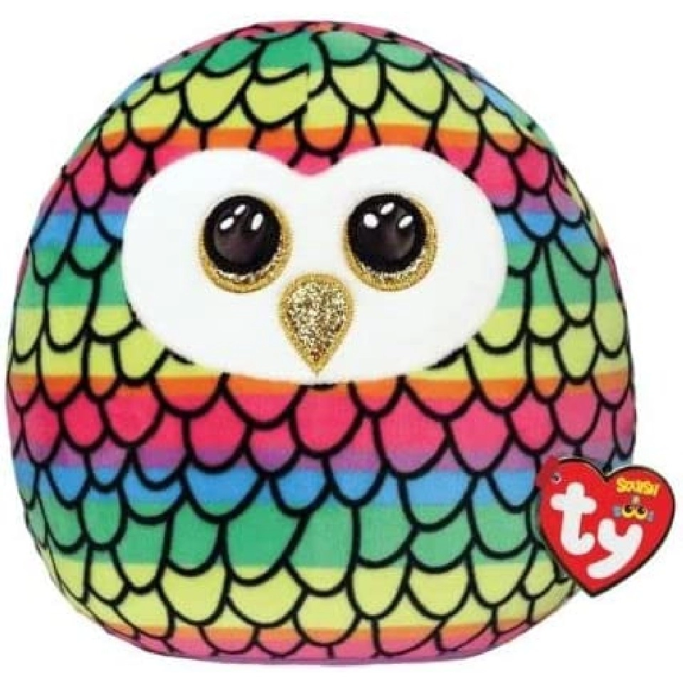 TY TY39191 BT OWEN - multicolor owl 30 cm photo 1