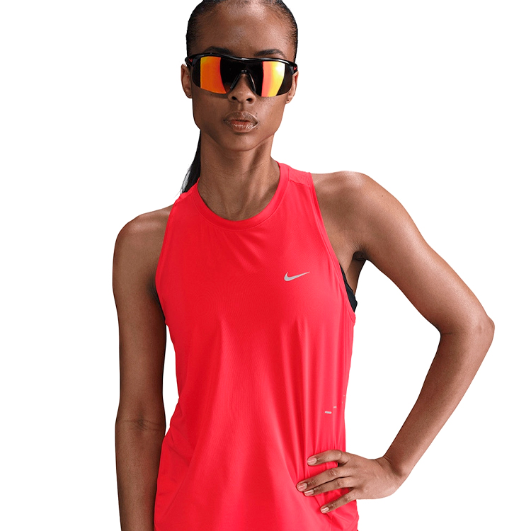 Maiou Nike W NK SWIFT DF TANK TOP / Femei / S / Rosu photo 1