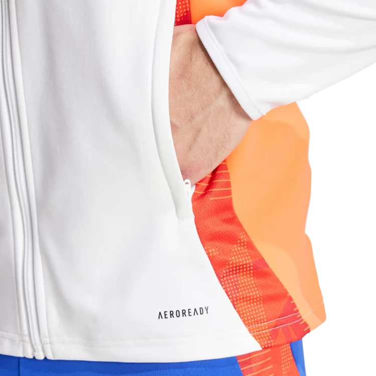 Мужская Толстовка Adidas TIRO24 C TR JKT L Белый photo 5