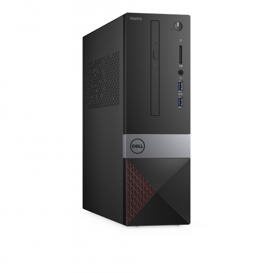 DELL Vostro 3471 SFF lntel® Core® i3-9100, 4Gb (1x4GB) DDR4 RAM 2400MHz, 128Gb M.2 SSD, DVDRW, Intel® UHD 630 Graphics, Wi-Fi/BT4.0, 200W PSU, TPM, USB Mouse and KB MS116, Win10Pro, Black photo 1