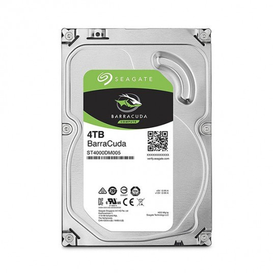 3.5" HDD 4.0TB Seagate ST4000DM005 BarraCuda™ Compute, 7200rpm, 256MB, SATAIII, FR photo 1