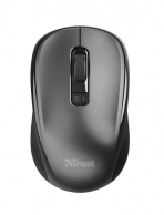 Trust Yvi Dual Mode Wireless Mouse, Bluetooth/2.4GHz wireless mouse: use your preferred connection method or use both to switch between devices, Black 