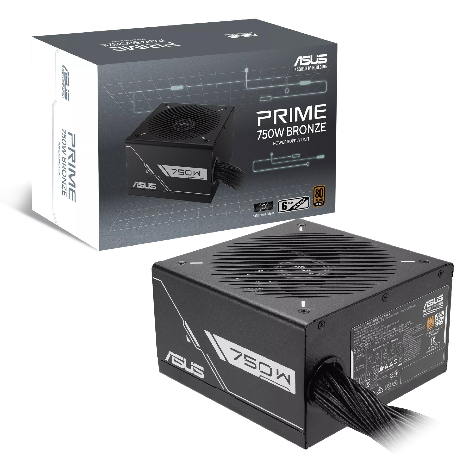 Sursa de alimentare 750W ASUS Prime 750W Bronze photo 1