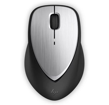 HP Envy Rechargeable Wireless Mouse 500, Laser Sensor, 1600 dpi, Rubber Grips and Aluminum Finish, Quick Recharge with Micro-USB. photo 1