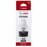Ink Bottle Canon INK GI-40 BK (3385C001), Black, 170ml for Canon Pixma G6040/ G5040/ GM7040, 6000 p. 