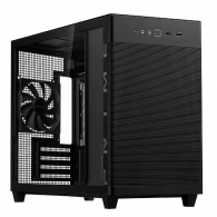 Carcasa ASUS  PRIME AP201 Tempered Glass/ noPSU / 1x120mm / mATX / Black thumbnav 1