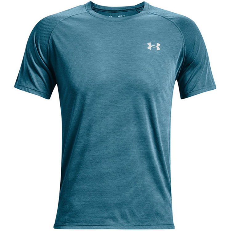 Tricou bărbătesc Under Armour UA STREAKER SS L Verde photo 1 Tricou bărbătesc Under Armour UA STREAKER SS L Verde photo 1