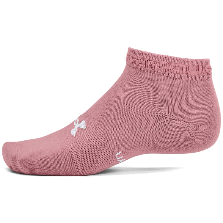 Носки  Under Armour UA ESSENTIAL LOW CUT 3PK/1365745-697/Белый/Розовый photo 2