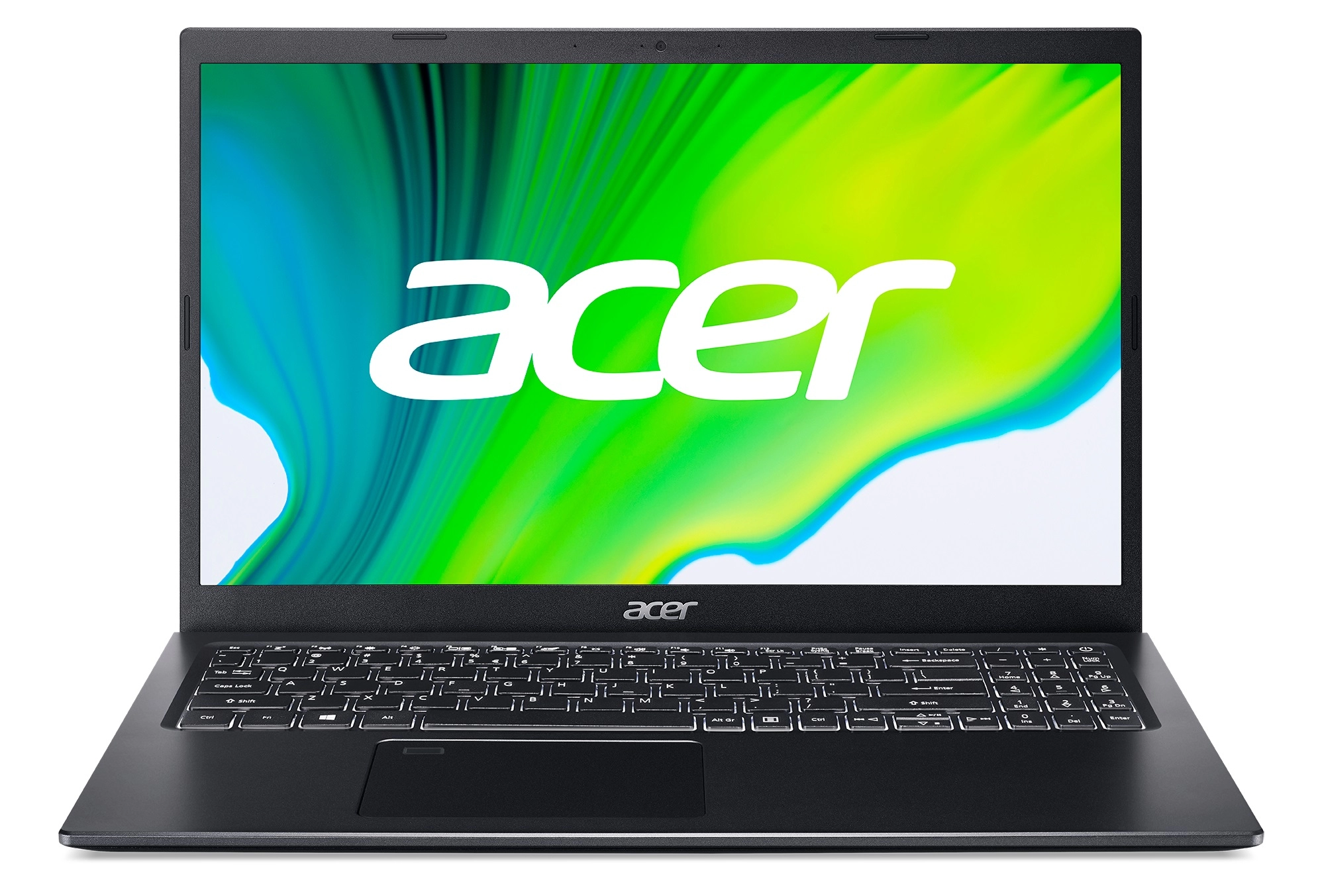 ACER Aspire A515-56 Charcoal Black (NX.A19EU.00A) 15.6" FHD IPS (Intel Core i5-1135G7 4xCore 2.4-4.2GHz, 8GB (4GB onboard+4GB) DDR4 RAM, 512GB PCIe NVMe SSD+HDD Kit, Intel Iris Xe Graphics, WiFi6-AX/BT5.1, RJ-45, FPR, Backlit, 3cell, 720P HD Webcam, RUS,  photo 1