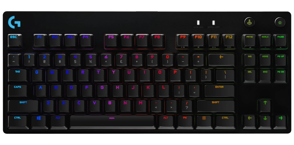 Logitech Mechanical Gaming Keyboard G PRO - BLACK - RUS - USB photo 1
