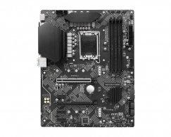 MSI PRO Z690-P DDR4, Socket 1700, Intel® Z690 (13/12th Gen CPU), CPU graphics, HDMI, DP, Dual 4xDDR4-5333, 2xPCIe X16 5.0, 4xSATA3, RAID, 2xM.2 4.0, 1xM.2 E-key for Wi-Fi, 3xPCIe X1, ALC897 HDA / SPDIF, 2.5GbE LAN, 1xUSB-C 3.2Gen2x2, 8xUSB3.2, RGB Mystic  