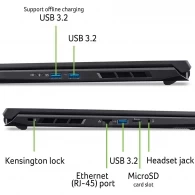 Ноутбук 17.3” ACER Nitro V 17 AI ANV17-41/ 144Hz/ AMD Ryzen 7 260 AI/ 16GB/ 1TB SSD/ RTX 5070/ Obsidian Black thumbnav 5