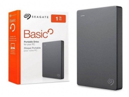 2.5" External HDD 2.0TB (USB3.0)  Seagate "Basic", Gray, Durable design thumbnav 3